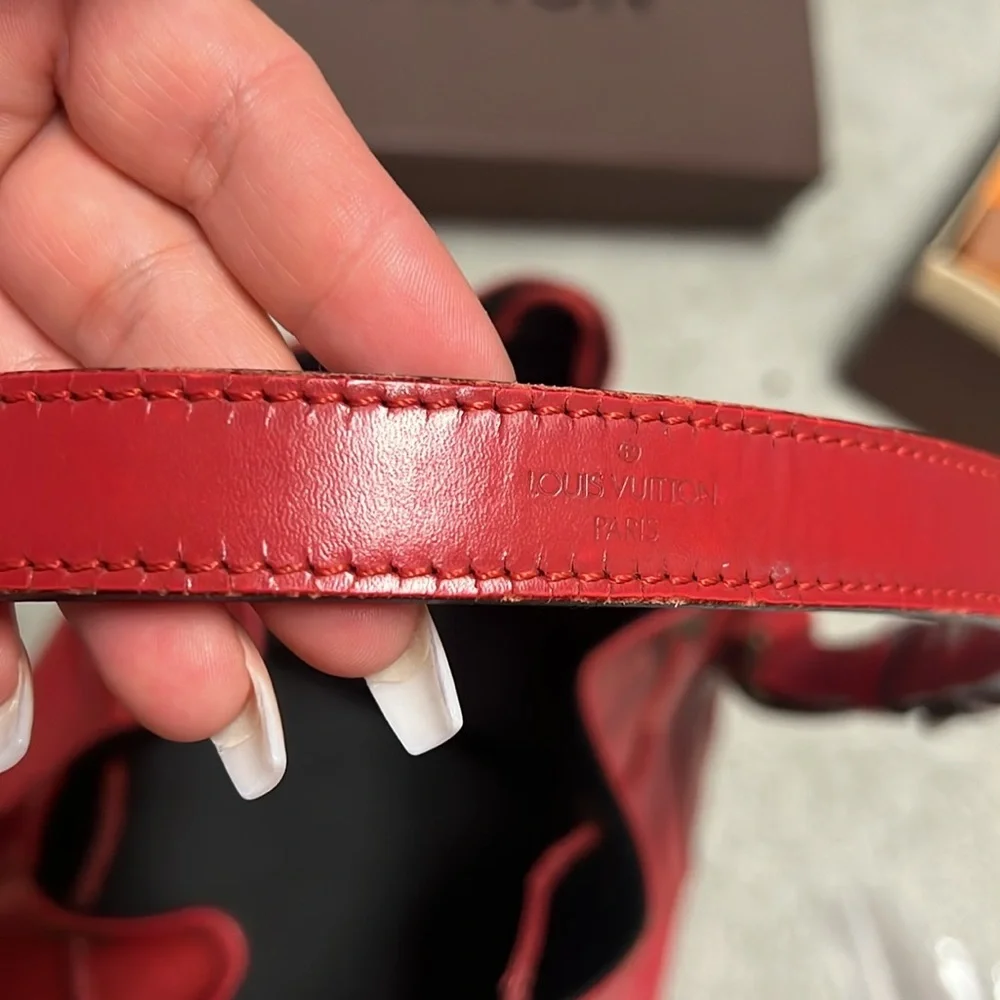 Authentic Louis Vuitton red EPI  bundle of 5pc - Picture 16 of 17